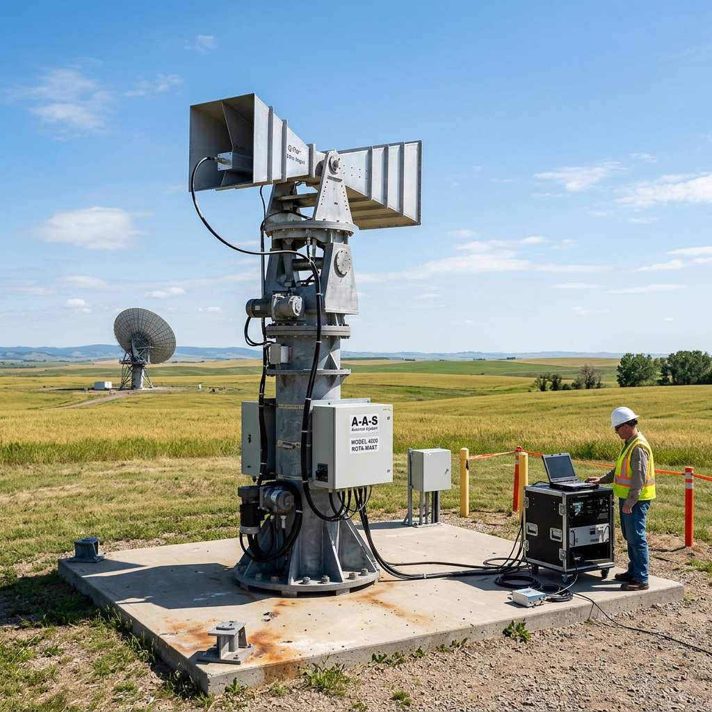 PhaseAmp Labs outdoor antenna test range